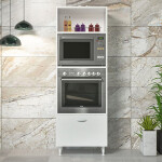 PAPATYA ANKASTRE MİKRODALGA MİNİ FIRIN BANYO MUTFAK KİTAPLIK ÇOK AMAÇLI DOLAP bdx127